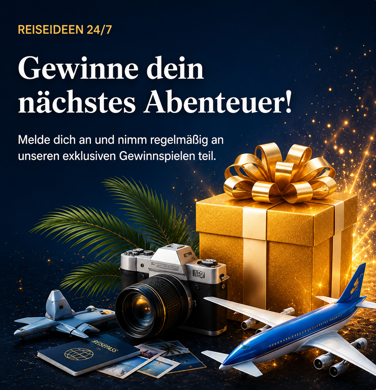 Gewinne dein nächstes Abenteuer – Travel First 24 Aktion